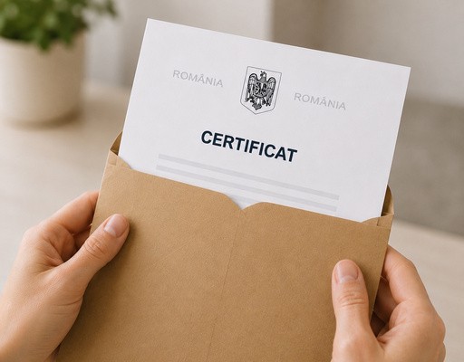 Primești documentul